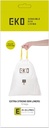 EKO VUILNISZAK 25-35L WIT 12X