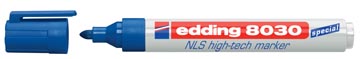 nls marker 8030 blauw edding