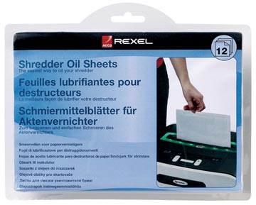 rexel geoliede bladen 12 vel
