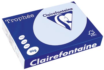 trophee a4 80g 500v azuurblauw