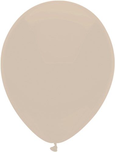 Ballonnen uni beige (ø30cm, 50st)