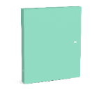 quattro colori ringb mini a4 2r pp 25mm spearmint
