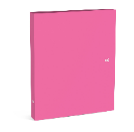 quattro colori ringb mini a4 2r pp 25mm neon pink