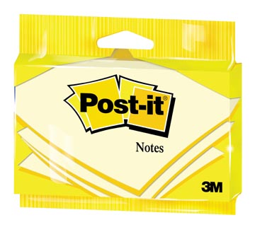 post-it notes 100v 76x127 geel
