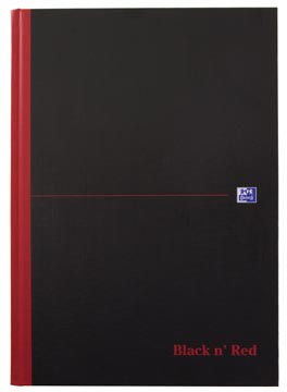 oxford black red schrift a4 q5