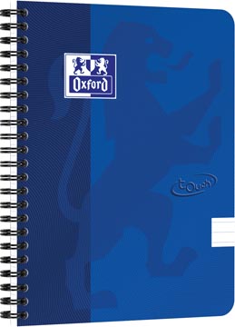 touch spiraalblok a5 l blauw