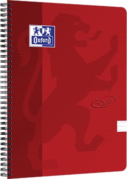 touch spiraalblok a4 l rood