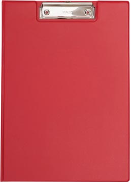 maul klembordmap poly A4v rood
