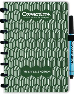 correctbook agenda a5 groen