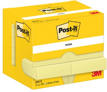 post-it 100v 38x51 gl p12
