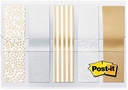 post-it index 5x20 tabs metal