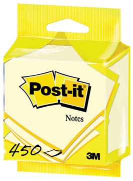 post-it notes 450v 76x76 geel