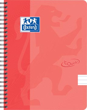 touch spiraalblok a5 l oranje