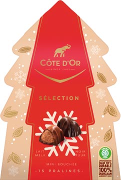 cote d'or kerstboom choc 130g
