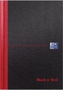 oxford black red schrift a5 l
