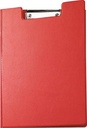 maul klembordmap pvc A4 rood