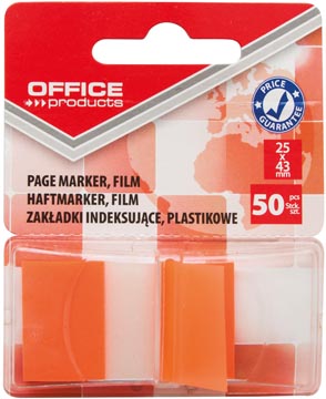op index 25x43mm 50t oranje