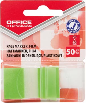 op index 25x43mm 50t groen