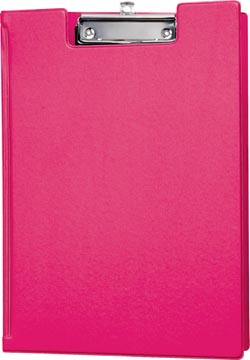 maul klembordmap pvc A4 roze