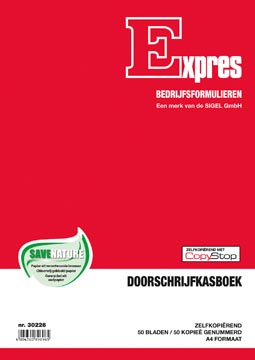 sigel expres kasboek a4