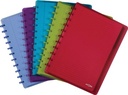 atoma trendy schrift transparant+tab a4 assorti gelijnd