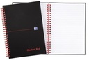 black red spiraal pp a5 l