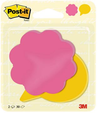 post-it notes 30v bloem+tekstb