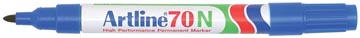 Artline 70 Ronde Punt (Blauw)