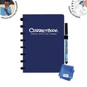 correctbook a5 gelijnd mar bl