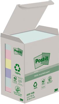 recyc notes 100v 38x51 ass 6x
