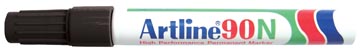 Artline 90 Schuine Punt (Zwart)