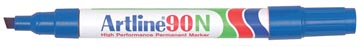 Artline 90 Schuine Punt (Blauw)