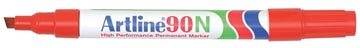 Artline 90 Schuine Punt (Rood)