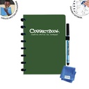 correctbook a5 gelijnd bosgrn