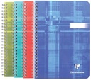 notitieboek 14,8x21 spir l ass