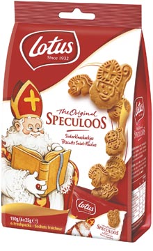 lotus speculaas sint mini 6x25