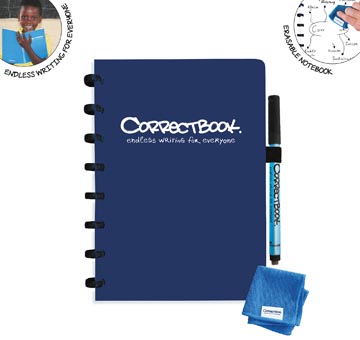 correctbook a5 blanco marinebl