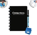 correctbook a5 blanco zwart