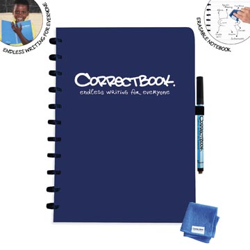 correctbook a4 gelijnd mar bl