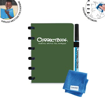 correctbook a6 blanco bosgrn