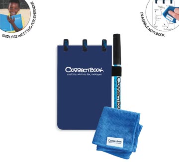 correctbook pocket marinebl