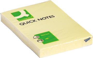 quick notes 100v 51x76 geel