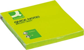 quick notes 80v 76x76 neongrn