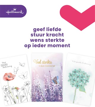 hallmark kaart deelneming x10