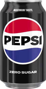 pepsi zero sugar blik 33cl p24