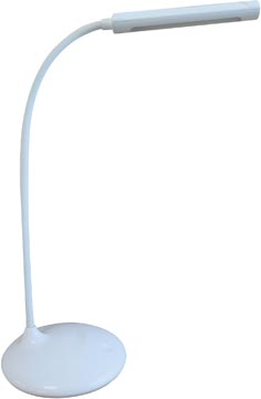 unilux bureaulamp nelly, wit