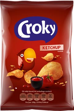 croky chips ketchup 100g