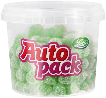 lutti autopack snoep groentjes 200g