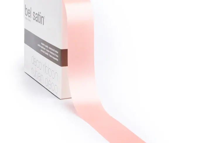 bel satin ribbon 100m/25mm (midi rose a18)