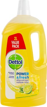 Dettol allesreiniger, citroen, fles van 2 l